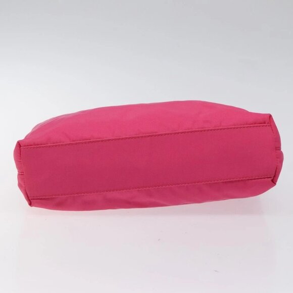 PRADA Shoulder Bag Nylon Pink Silver Auth 119844A - Picture 5 of 16